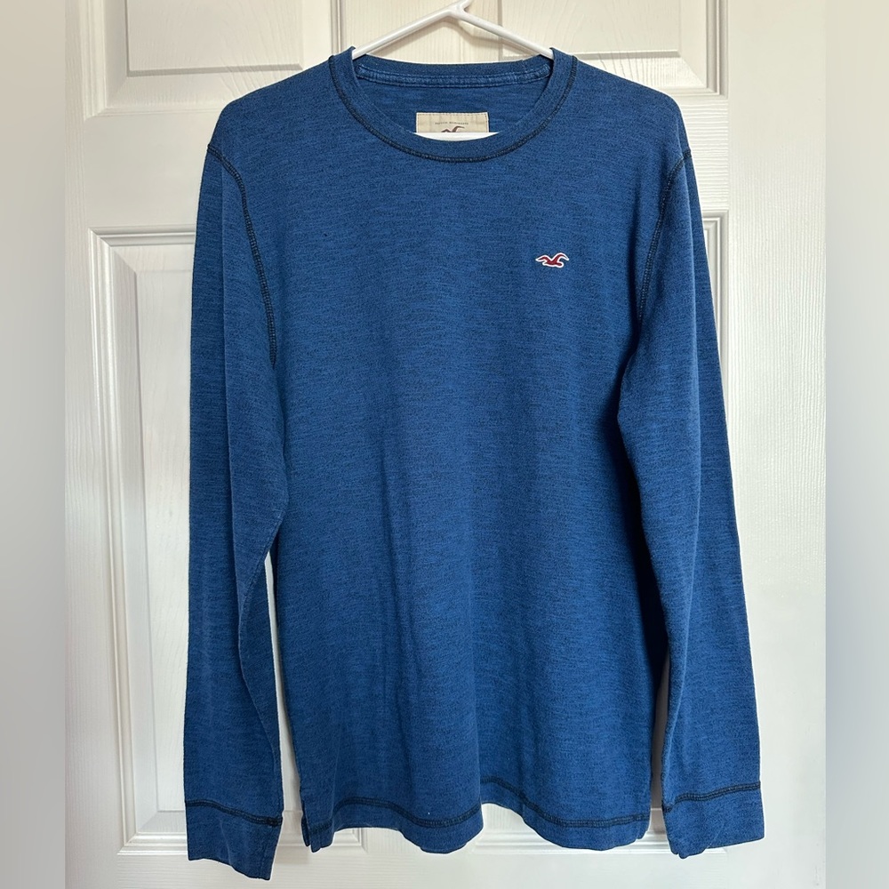 Hollister Blue Long-Sleeve